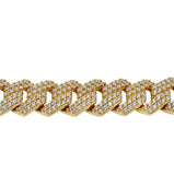 10mm Prong Set Cuban Link Chain