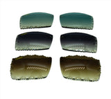 Black Smoke Diamond Cut Lenses for Big C Frames