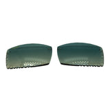 Ocean Teal Diamond Cut Lenses for Acetate Frames