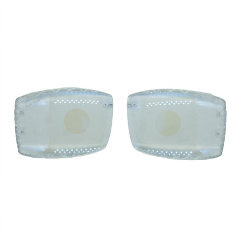 Clear Diamond Cut Lenses for Big C Frames