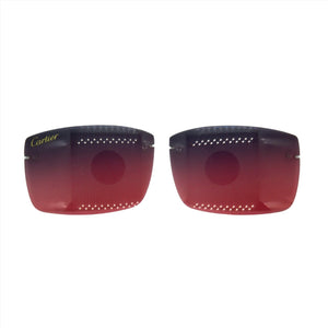 Burgundy Smoke Tint Lenses for Acetate Frames