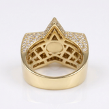 Iced Out Star Ring