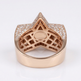Iced Out Star Ring