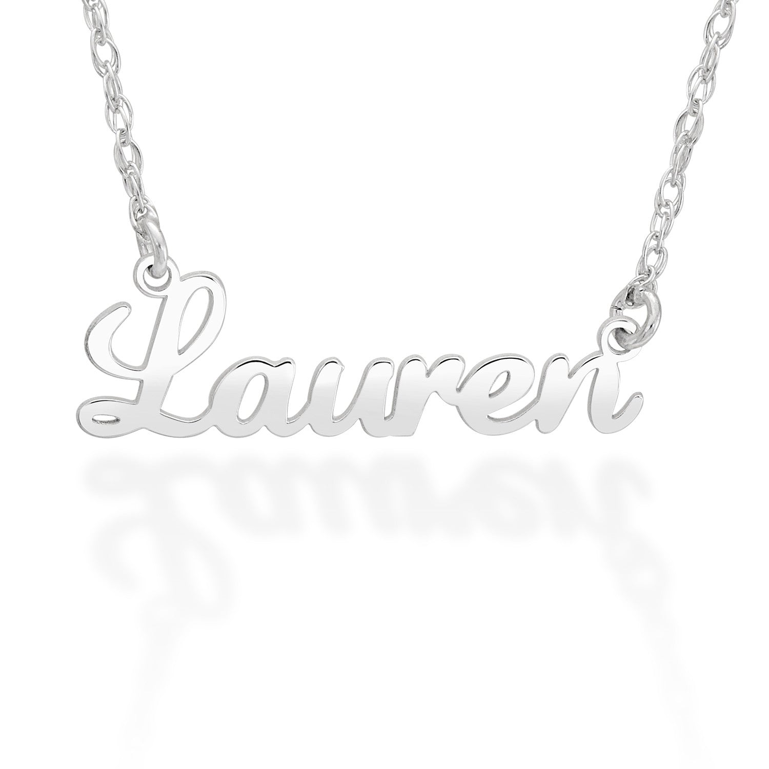 Cursive Font Custom Name Necklace