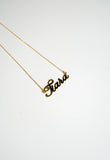 Cursive Font Custom Name Necklace